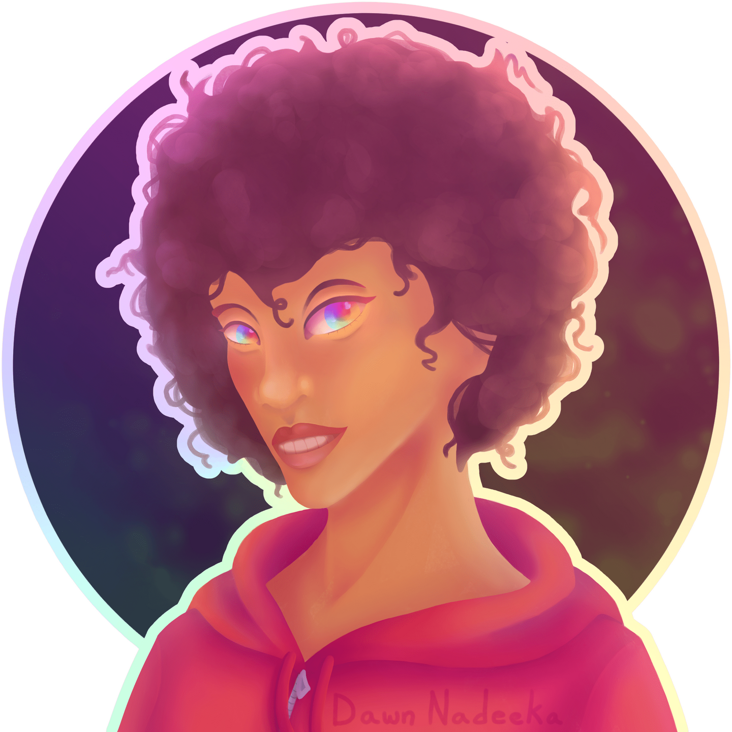 Dawn Nadeeka Painted Portrait