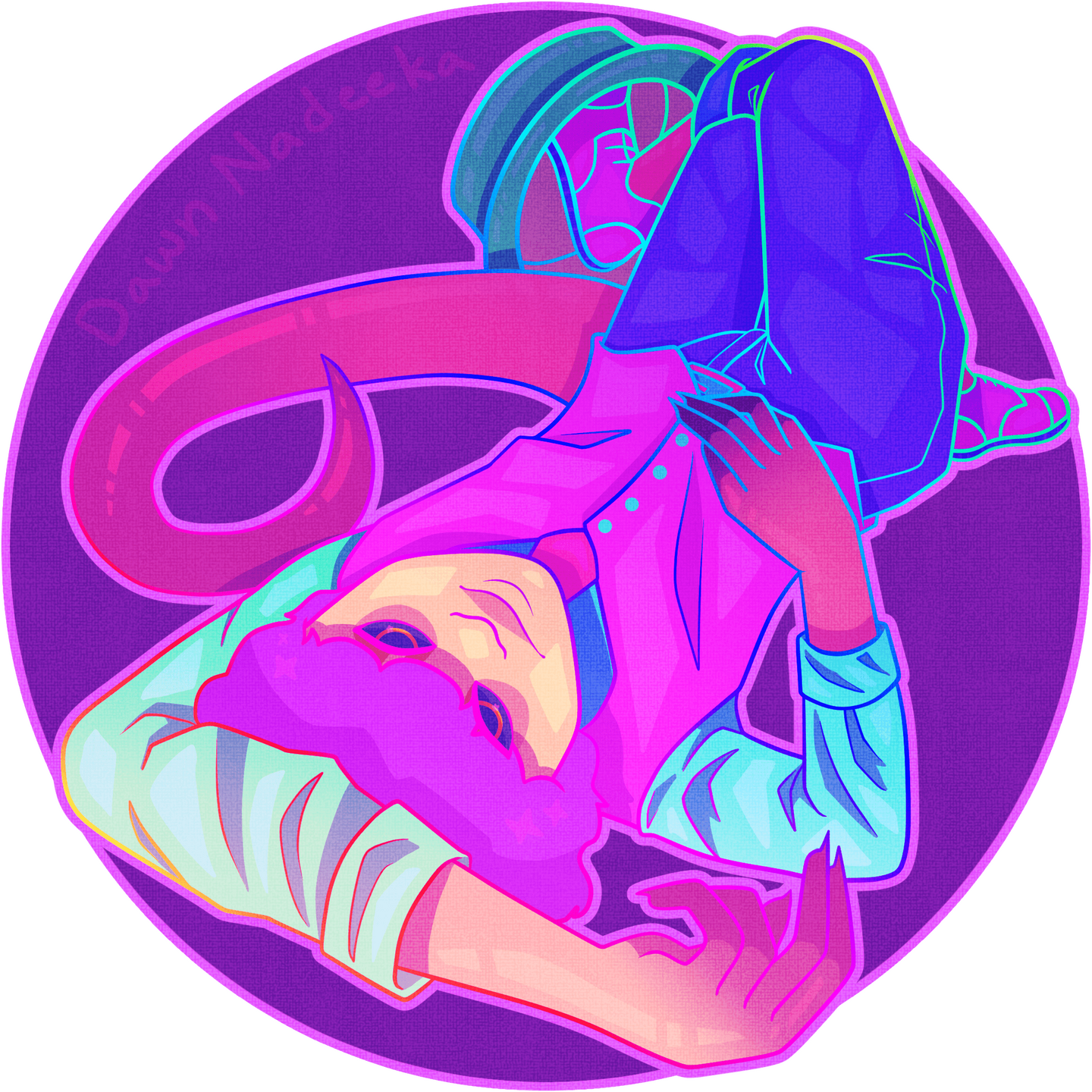 Dawn Nadeeka Neon on Floor